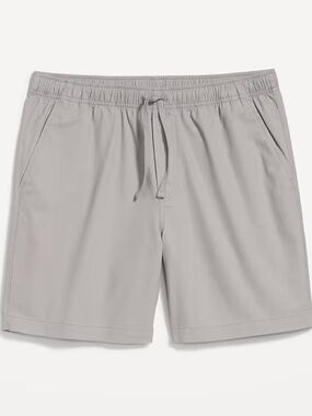 Old Navy Gray Jogger Shorts with Elastic Waist